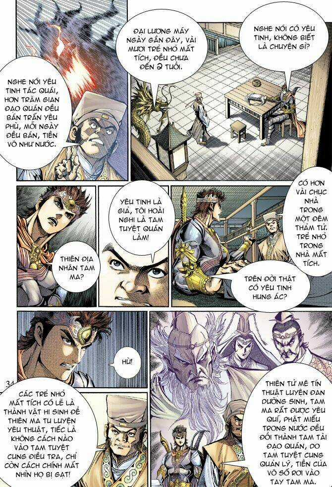 Thiên Tử Truyền Kỳ 5 - Như Lai Thần Chưởng Chapter 47 trang 32