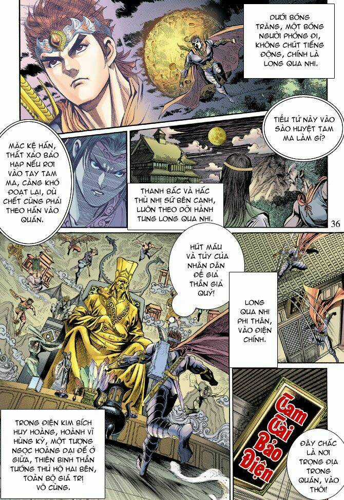 Thiên Tử Truyền Kỳ 5 - Như Lai Thần Chưởng Chapter 47 trang 34