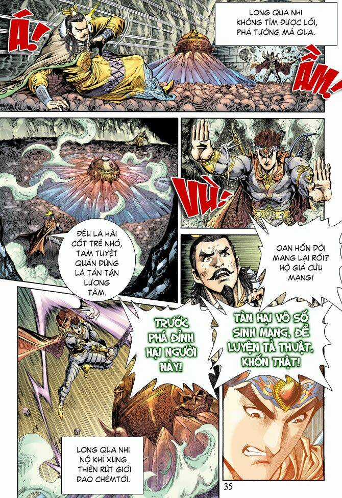 Thiên Tử Truyền Kỳ 5 - Như Lai Thần Chưởng Chapter 48 trang 34