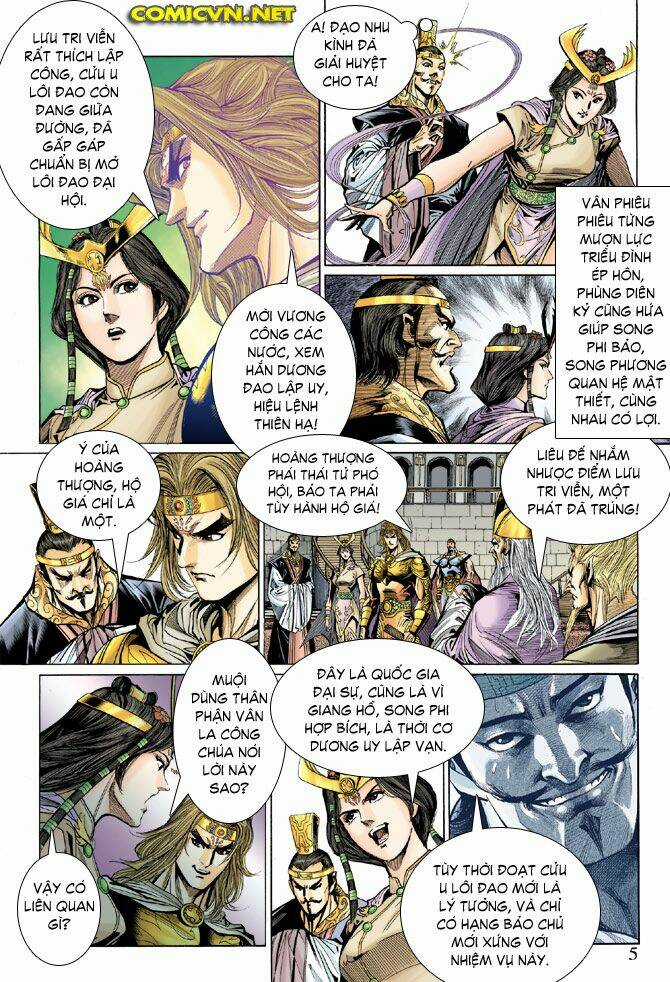 Thiên Tử Truyền Kỳ 5 - Như Lai Thần Chưởng Chapter 48 trang 4