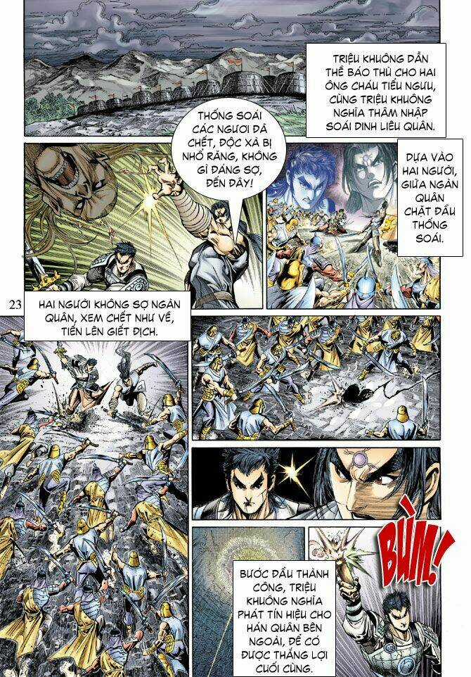 Thiên Tử Truyền Kỳ 5 - Như Lai Thần Chưởng Chapter 49 trang 21