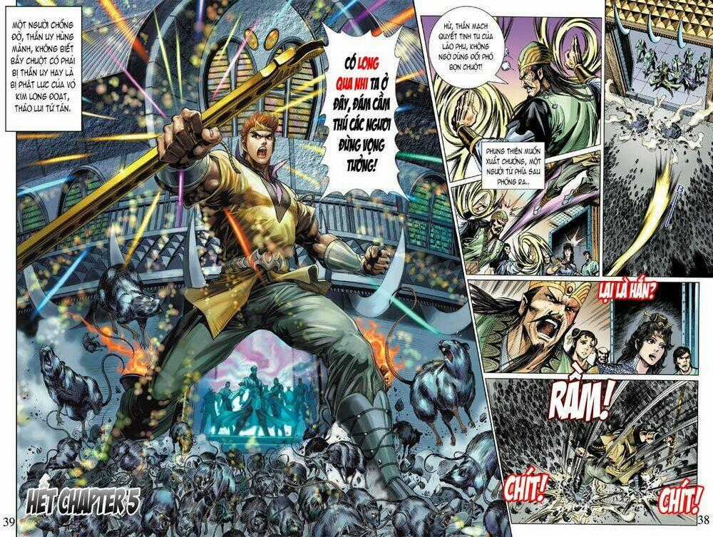 Thiên Tử Truyền Kỳ 5 - Như Lai Thần Chưởng Chapter 5 trang 36