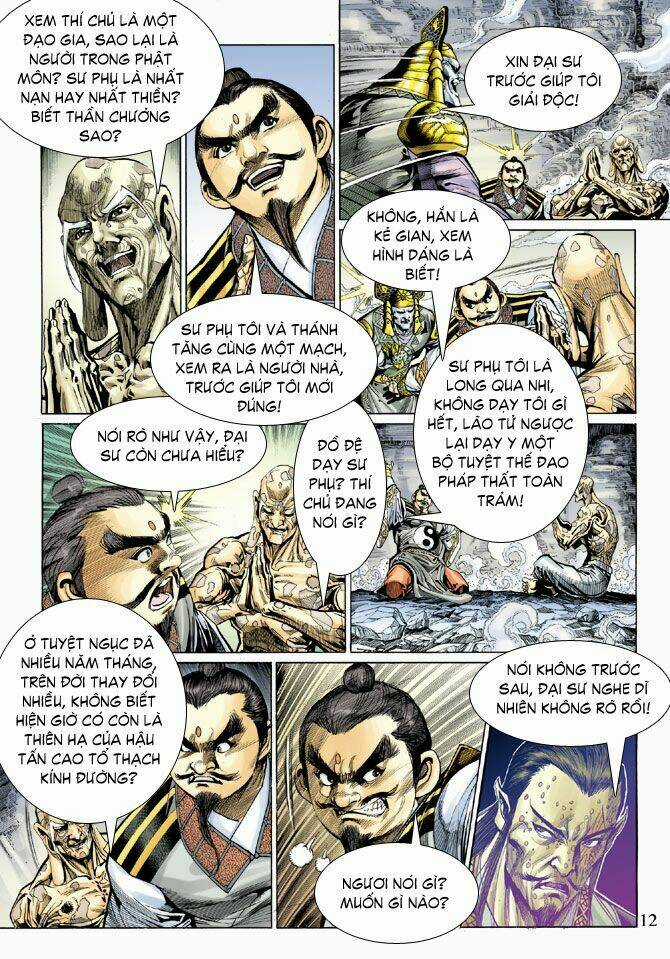 Thiên Tử Truyền Kỳ 5 - Như Lai Thần Chưởng Chapter 50 trang 12