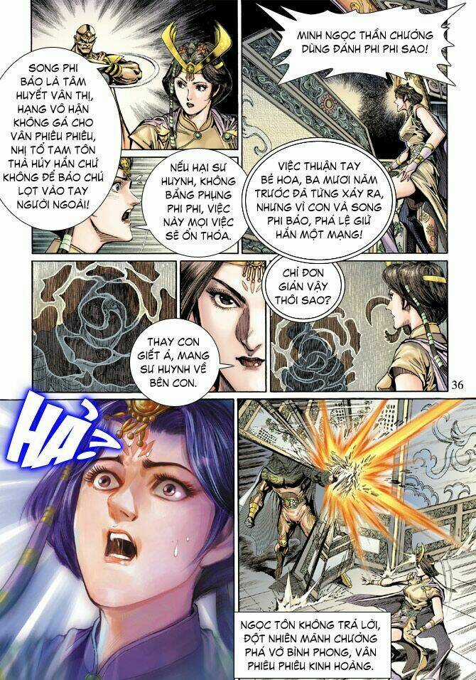 Thiên Tử Truyền Kỳ 5 - Như Lai Thần Chưởng Chapter 50 trang 36