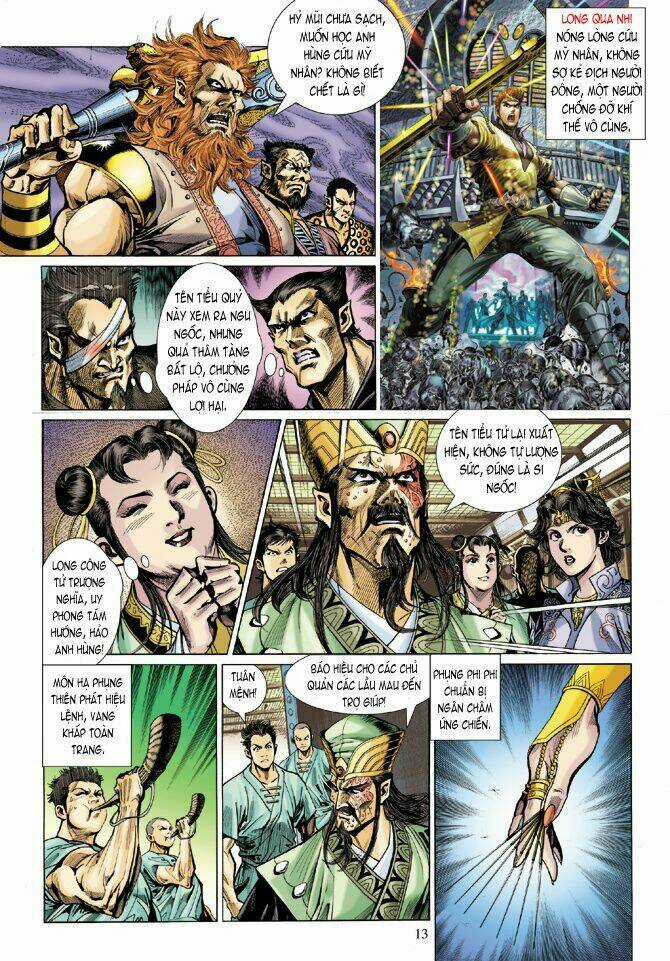 Thiên Tử Truyền Kỳ 5 - Như Lai Thần Chưởng Chapter 6 trang 12