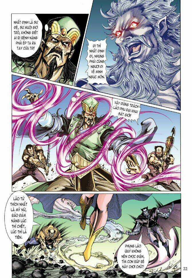 Thiên Tử Truyền Kỳ 5 - Như Lai Thần Chưởng Chapter 6 trang 21
