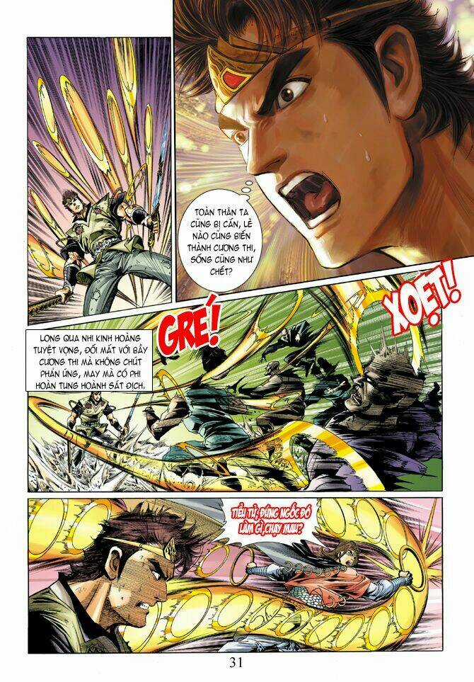 Thiên Tử Truyền Kỳ 5 - Như Lai Thần Chưởng Chapter 8 trang 28