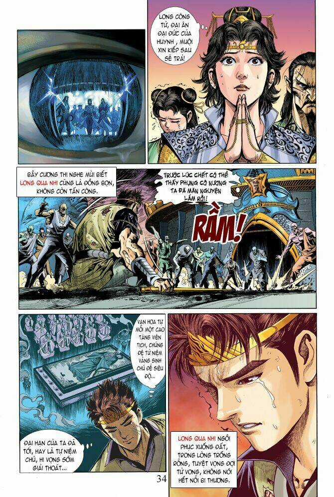 Thiên Tử Truyền Kỳ 5 - Như Lai Thần Chưởng Chapter 8 trang 31