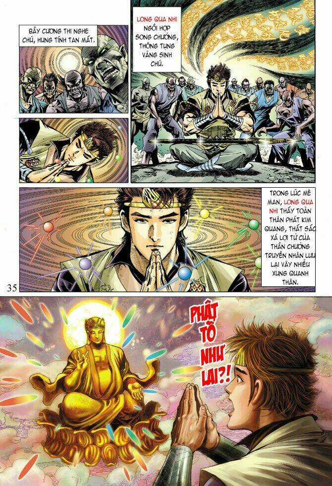 Thiên Tử Truyền Kỳ 5 - Như Lai Thần Chưởng Chapter 8 trang 32