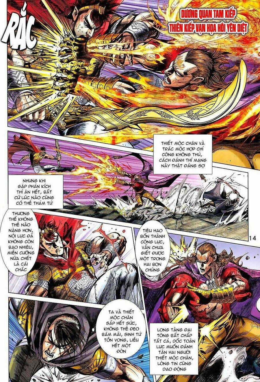 Thiên Tử Truyền Kỳ 8 - Thương Thiên Bá Hoàng Chapter 70 trang 13