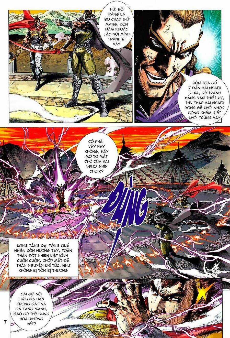 Thiên Tử Truyền Kỳ 8 - Thương Thiên Bá Hoàng Chapter 70 trang 6