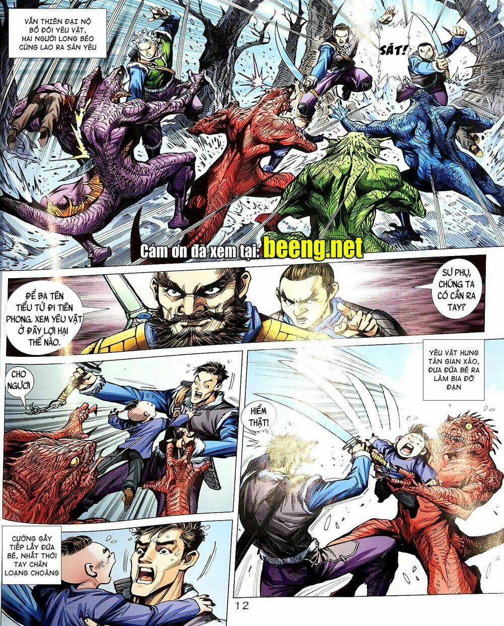 Thiên Yêu Huyền Kỳ Chapter 0 trang 10