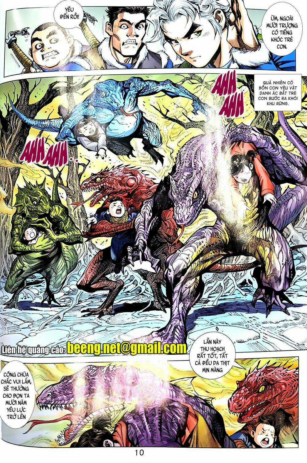 Thiên Yêu Huyền Kỳ Chapter 0 trang 8