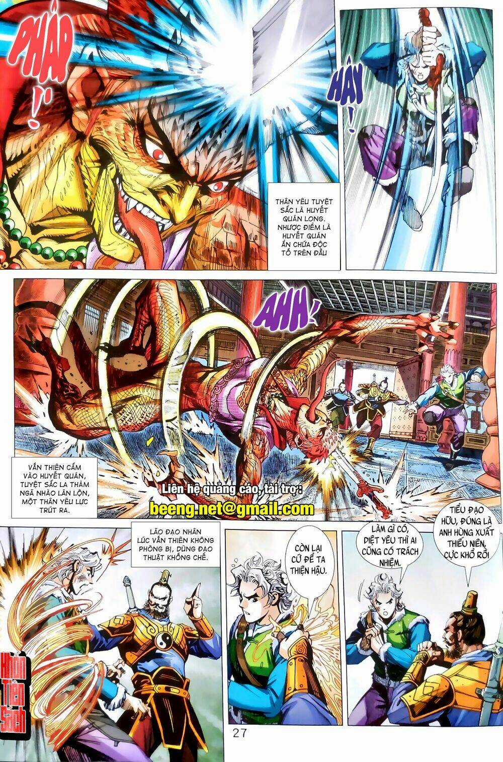 Thiên Yêu Huyền Kỳ Chapter 1 trang 9