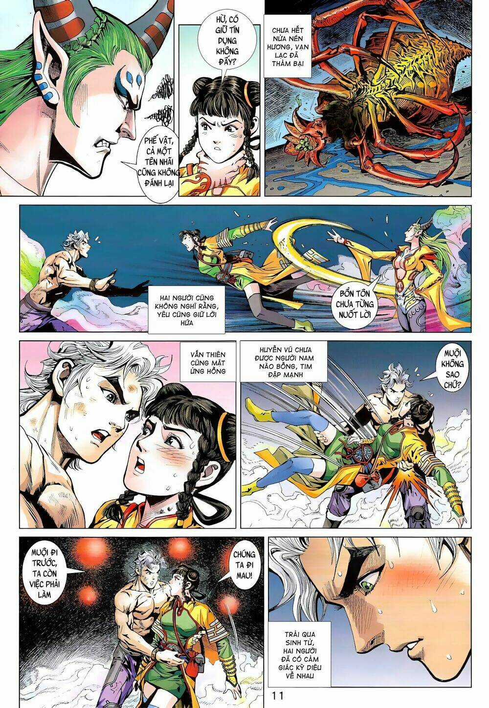 Thiên Yêu Huyền Kỳ Chapter 3 trang 10