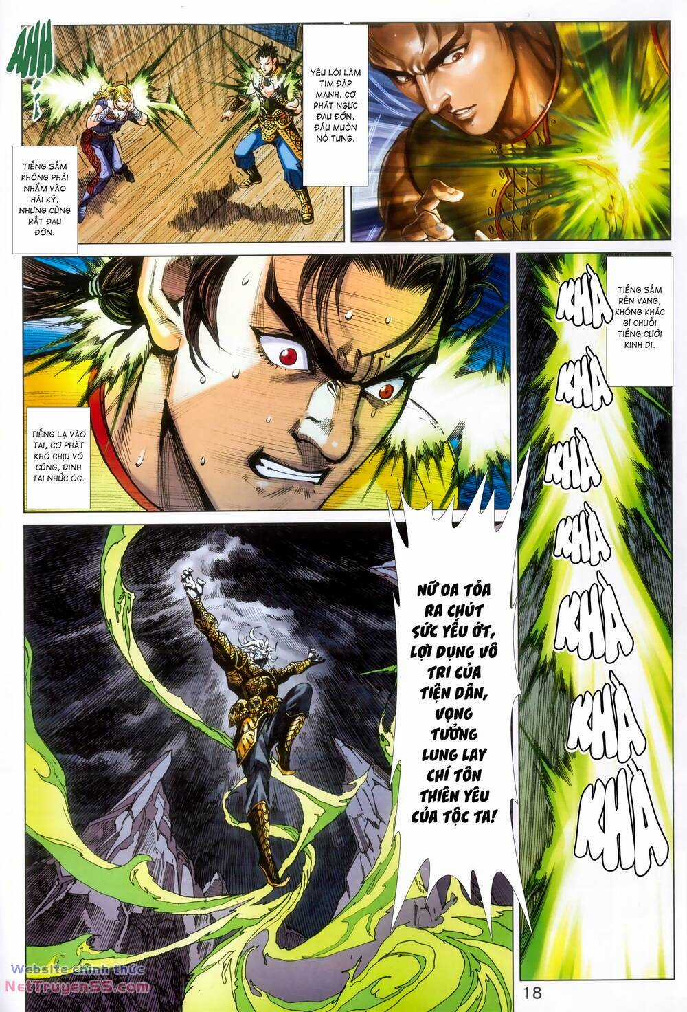 Thiên Yêu Huyền Kỳ Chapter 8 trang 17