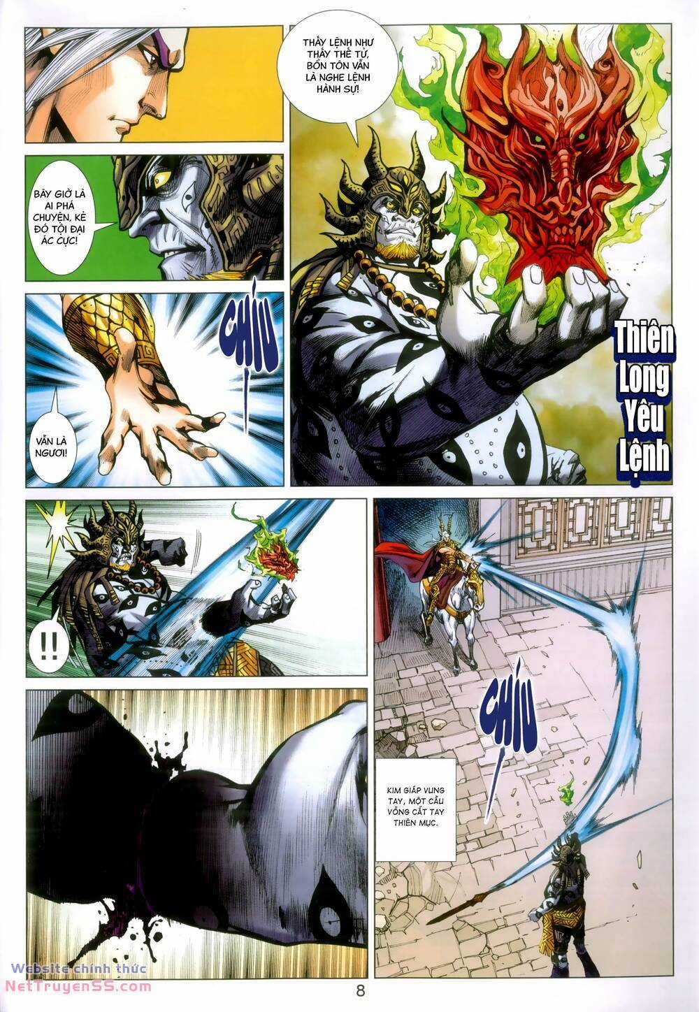 Thiên Yêu Huyền Kỳ Chapter 8 trang 7