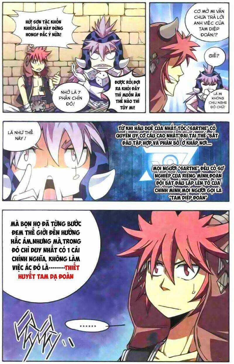 Thiết Huyết Tam Diệp Đoàn Chapter 1 trang 21