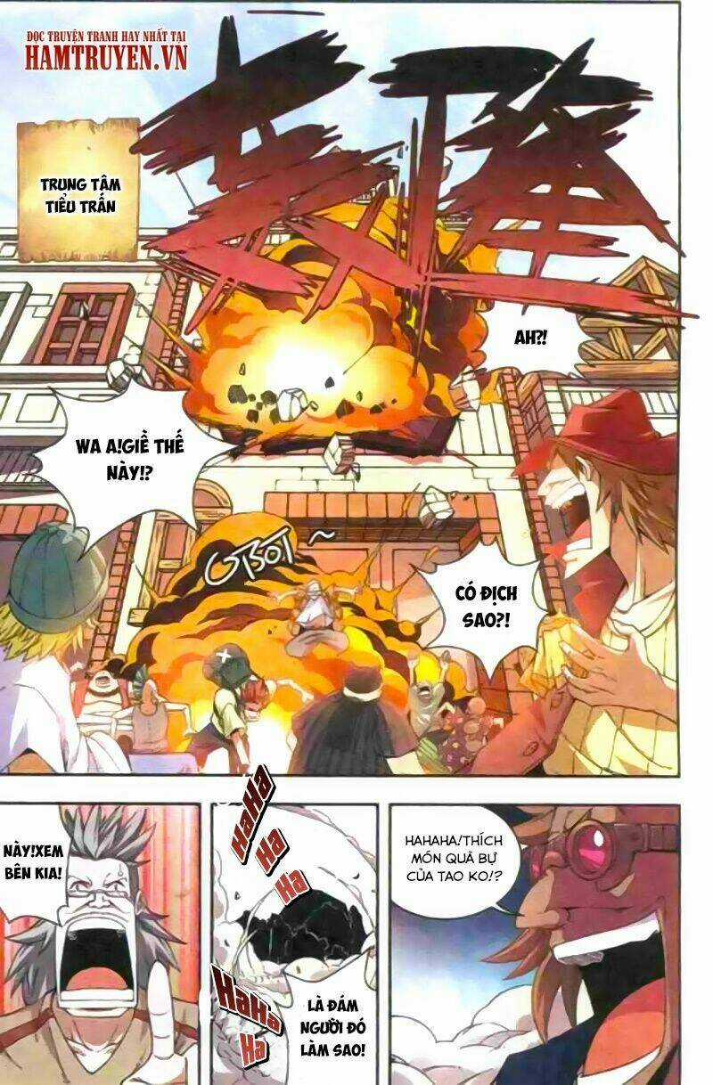 Thiết Huyết Tam Diệp Đoàn Chapter 1 trang 6