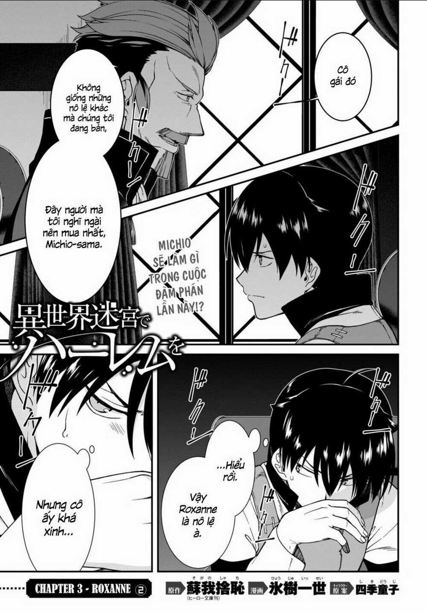 Thiết Lập Dàn Harem Tại Thế Giới Khác Chapter 3.2 trang 3