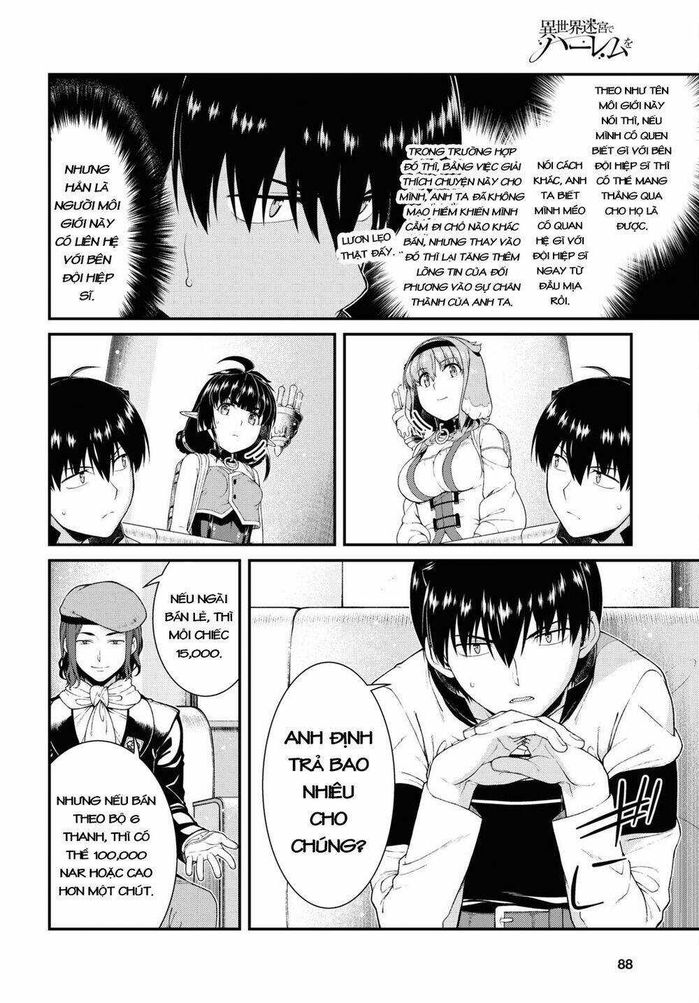 Thiết Lập Dàn Harem Tại Thế Giới Khác Chapter 48 trang 14