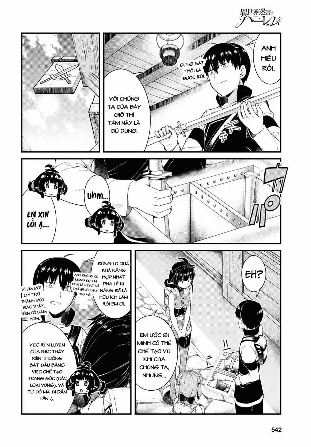 Thiết Lập Dàn Harem Tại Thế Giới Khác Chapter 49 trang 7