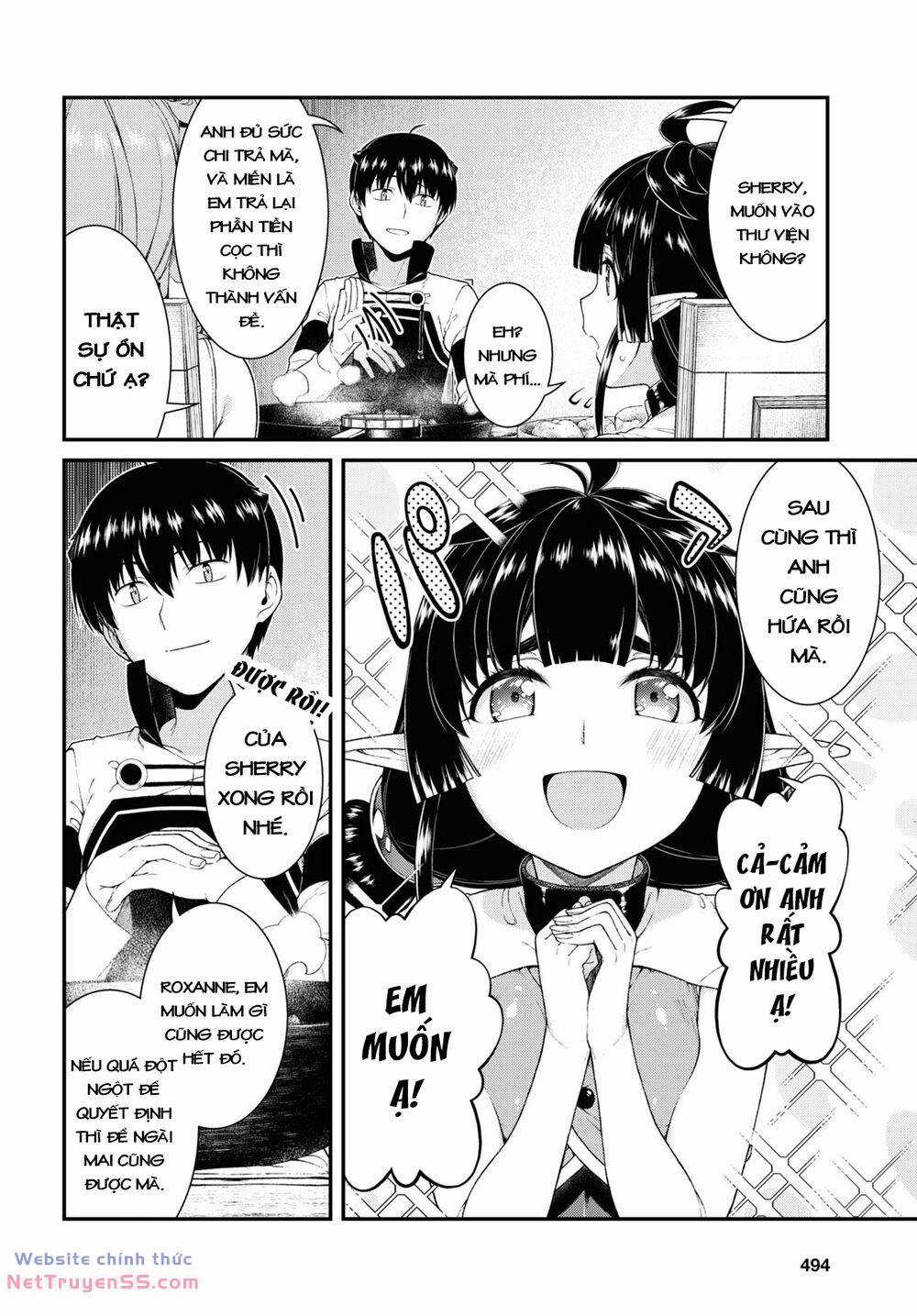 Thiết Lập Dàn Harem Tại Thế Giới Khác Chapter 53 trang 9