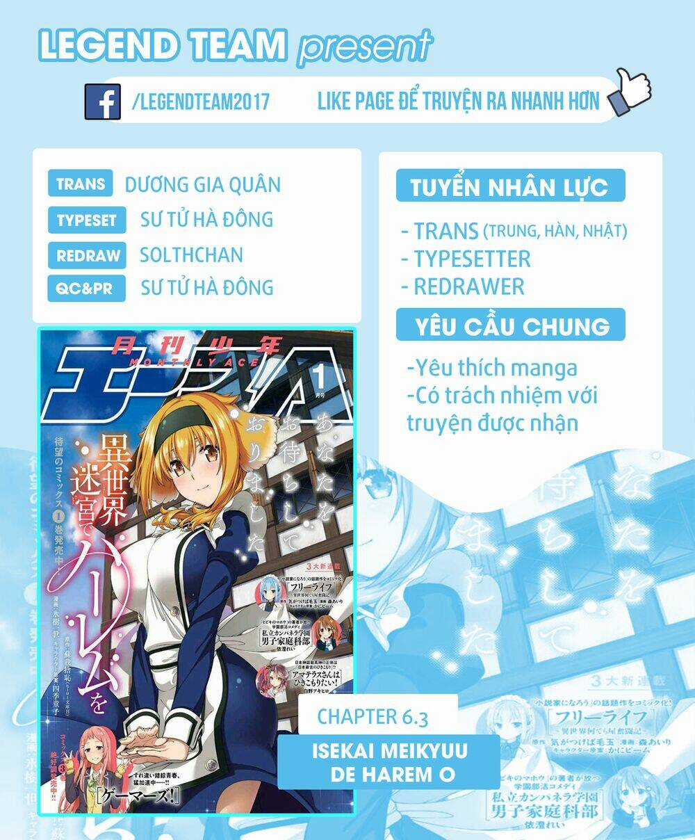 Thiết Lập Dàn Harem Tại Thế Giới Khác Chapter 6.3 trang 2