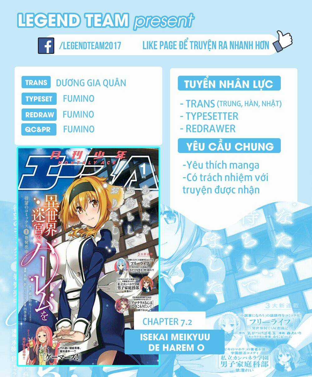 Thiết Lập Dàn Harem Tại Thế Giới Khác Chapter 7.2 trang 2