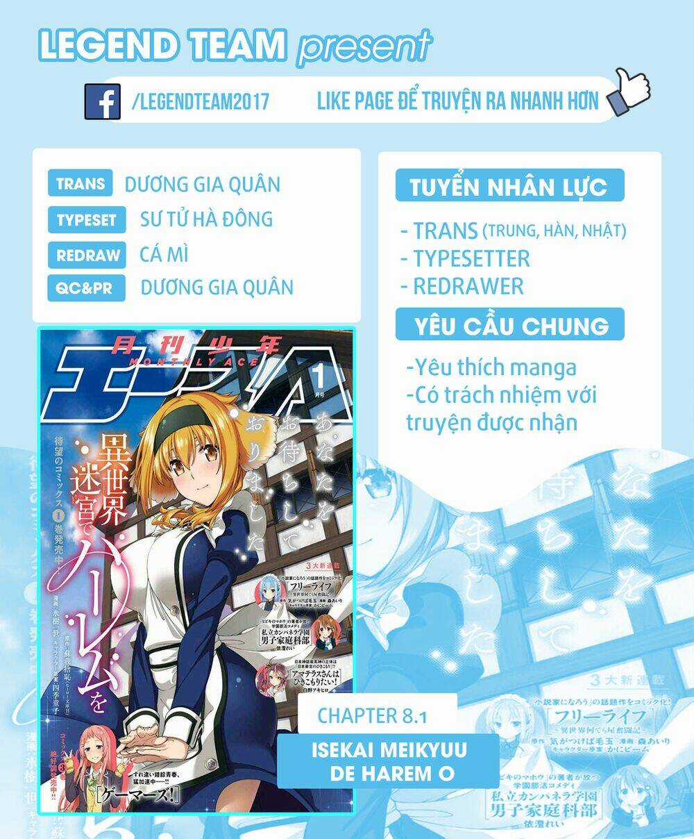 Thiết Lập Dàn Harem Tại Thế Giới Khác Chapter 8.1 trang 3