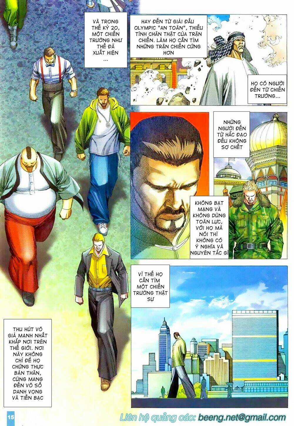 Thiết Quyền A Lực Chapter 1 trang 10