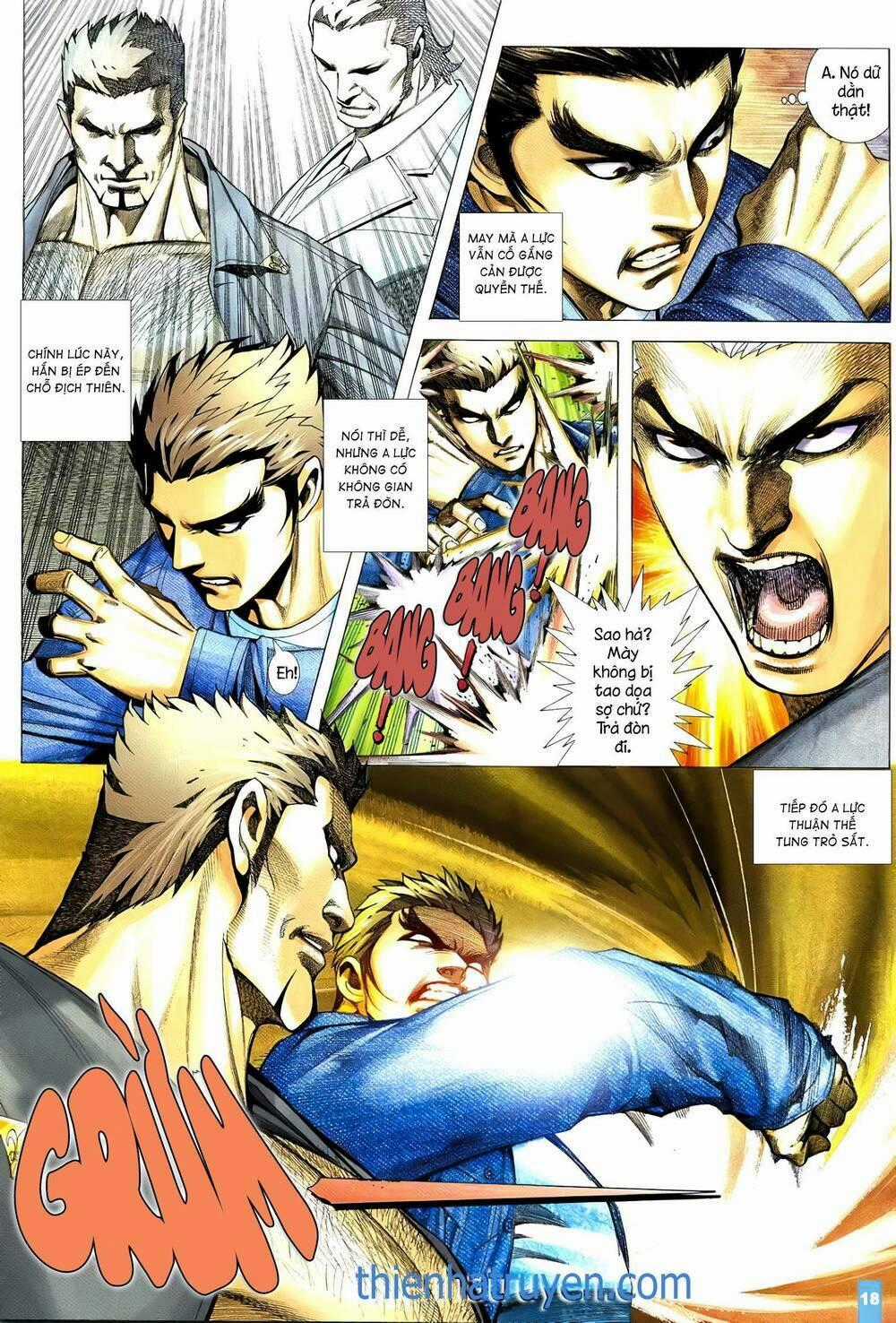 Thiết Quyền A Lực Chapter 13 trang 14