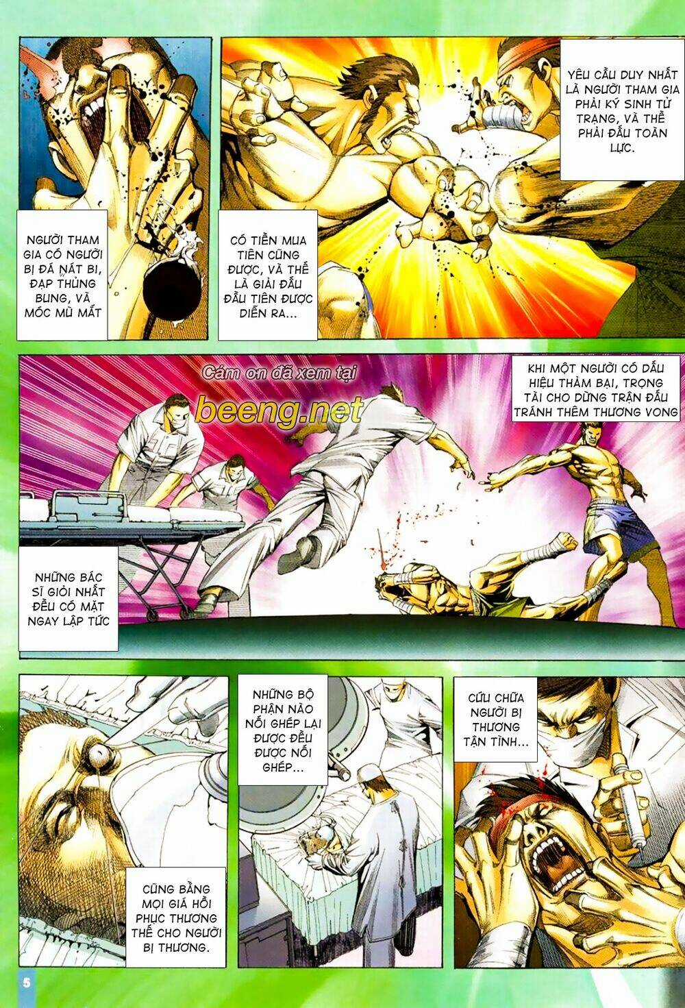 Thiết Quyền A Lực Chapter 5 trang 4