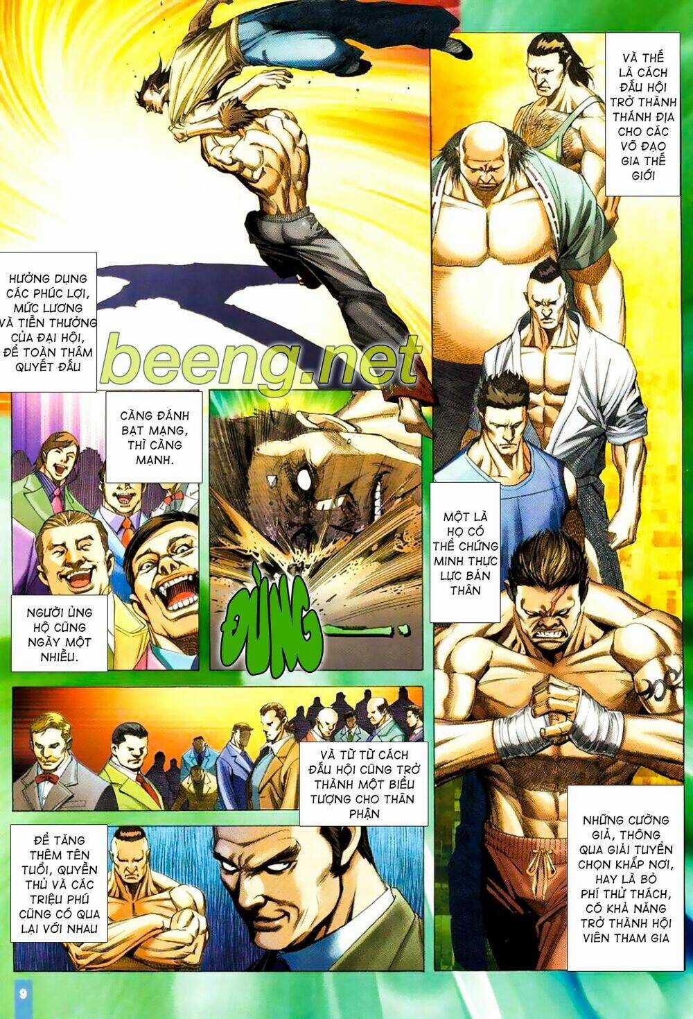 Thiết Quyền A Lực Chapter 5 trang 8