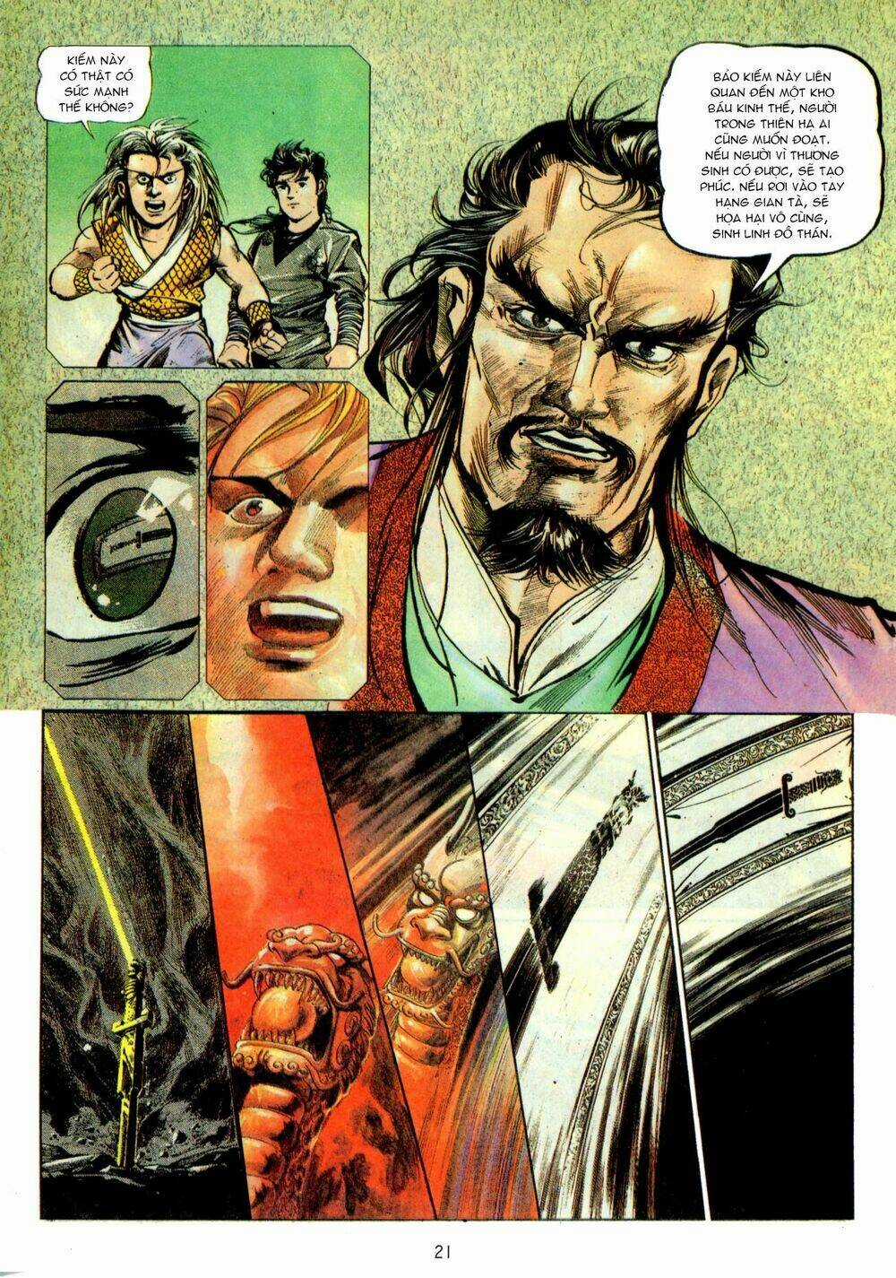 Thiết Tướng Tung Hoành (Cựu Tác) Chapter 8 trang 19