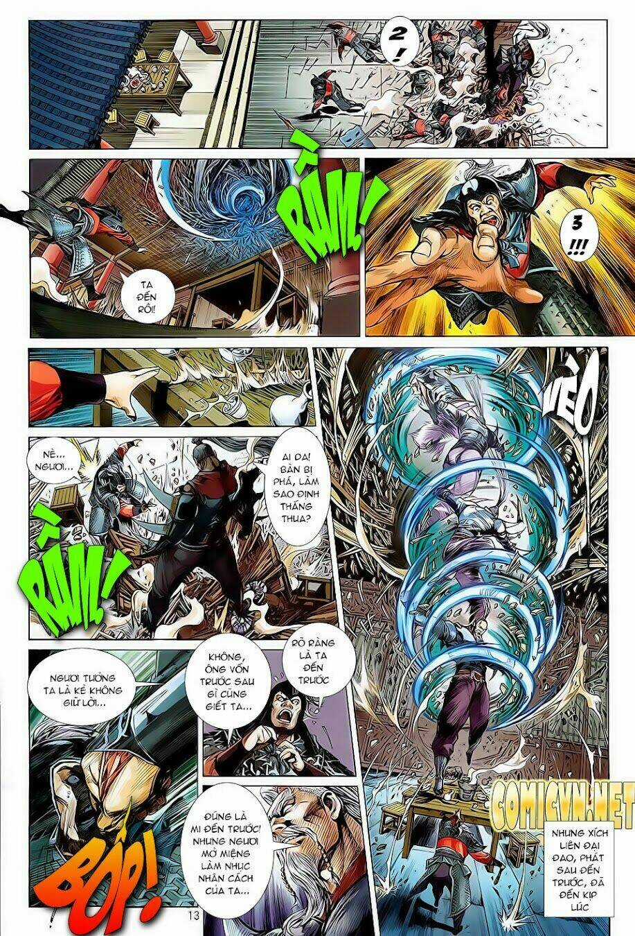 Thiết Tướng Tung Hoành Chapter 1 trang 10