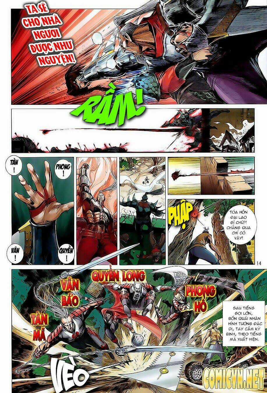 Thiết Tướng Tung Hoành Chapter 1 trang 11