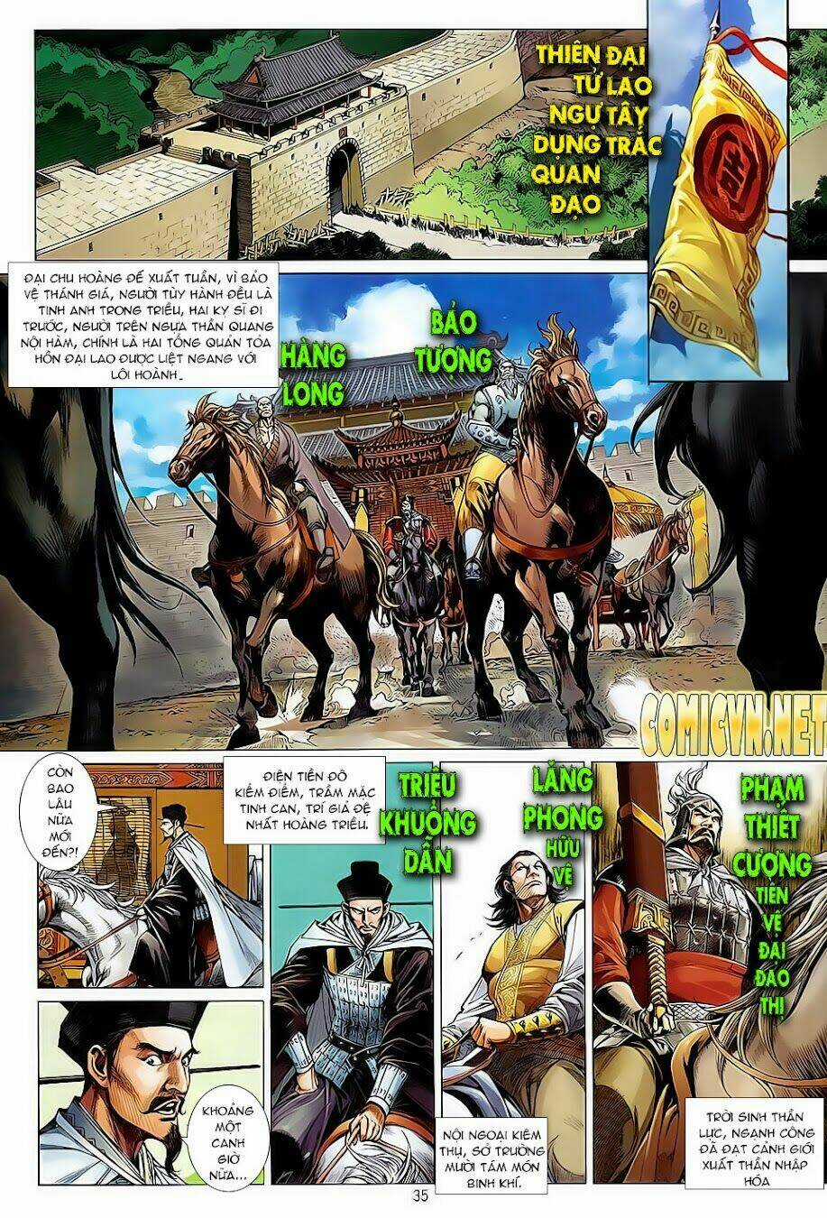 Thiết Tướng Tung Hoành Chapter 1 trang 32