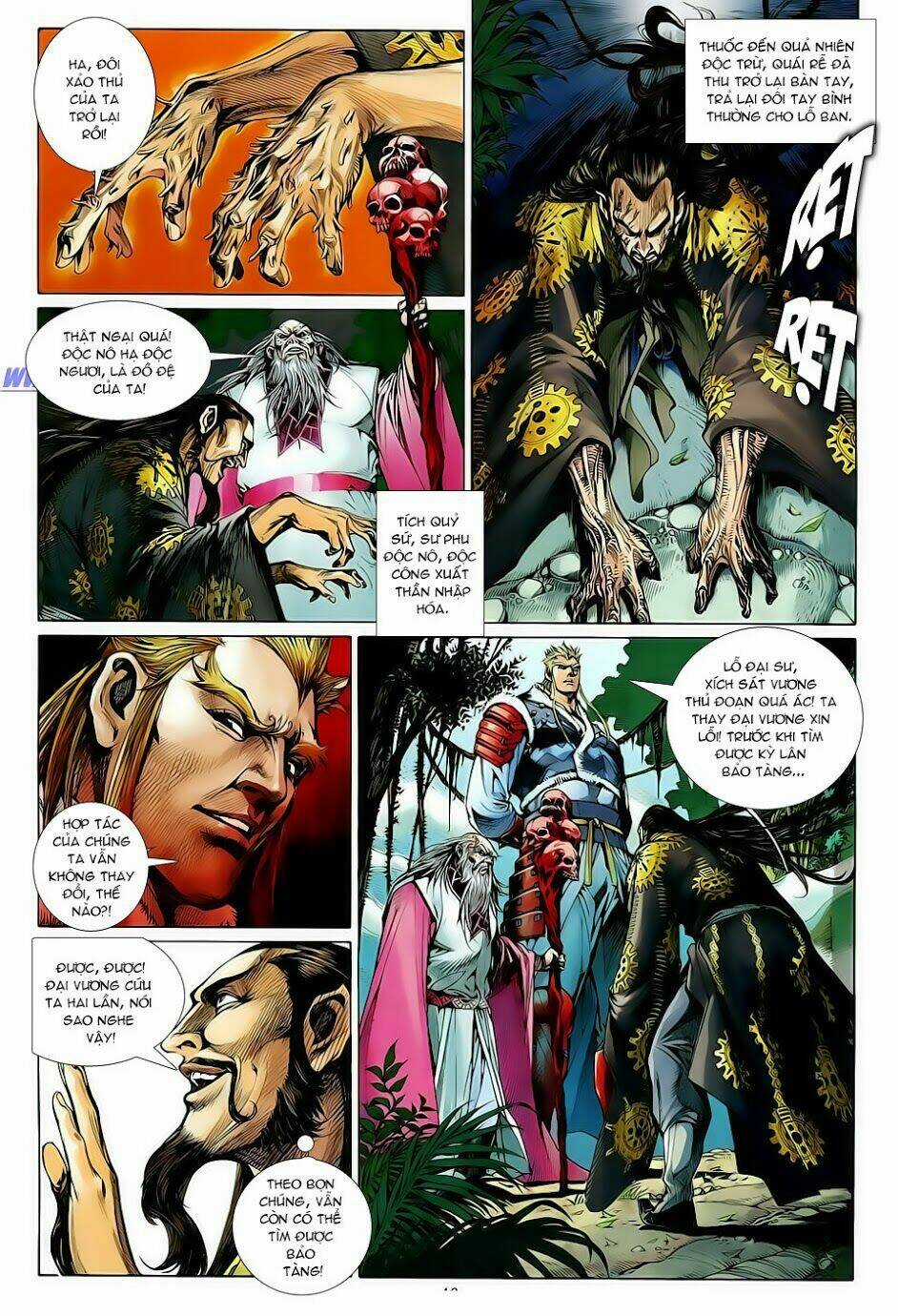 Thiết Tướng Tung Hoành Chapter 10 trang 12