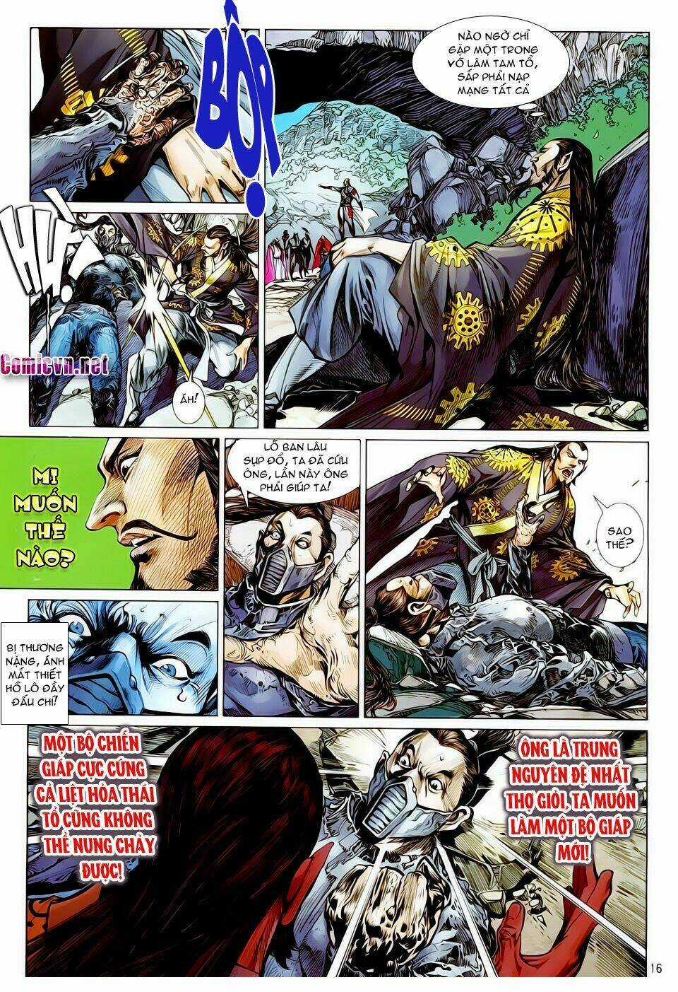 Thiết Tướng Tung Hoành Chapter 15 trang 15