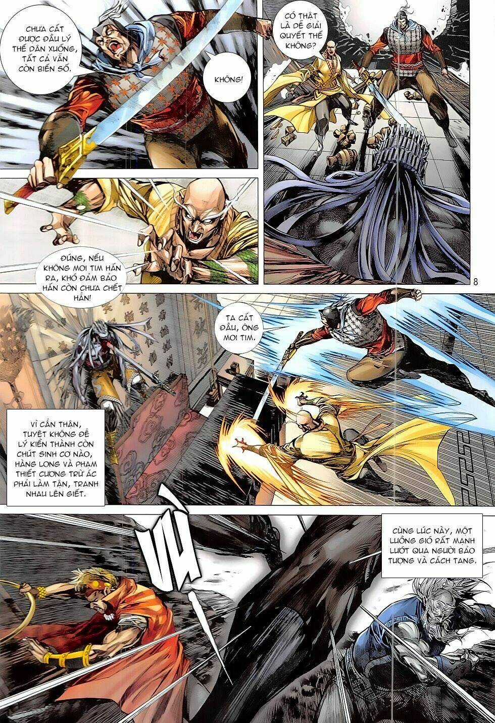 Thiết Tướng Tung Hoành Chapter 214 trang 8