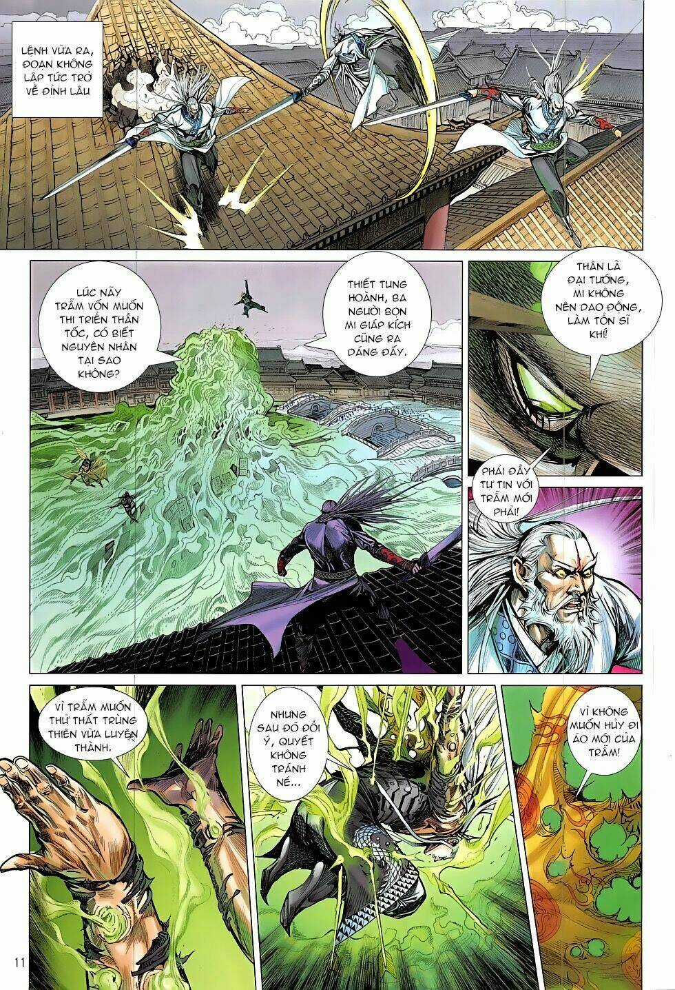 Thiết Tướng Tung Hoành Chapter 220 trang 11