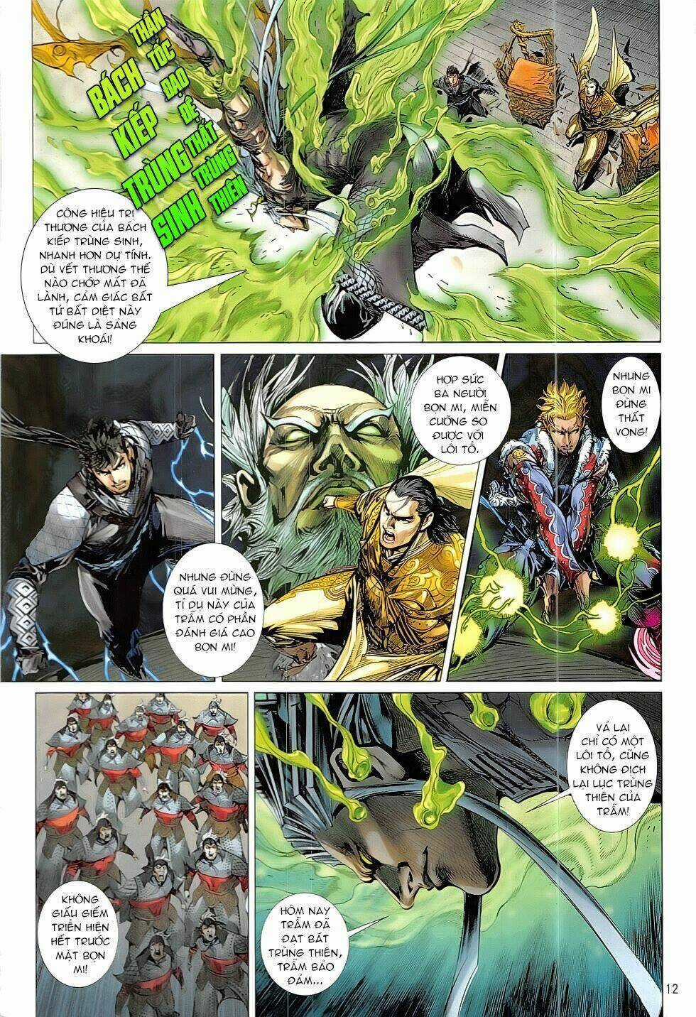 Thiết Tướng Tung Hoành Chapter 220 trang 12