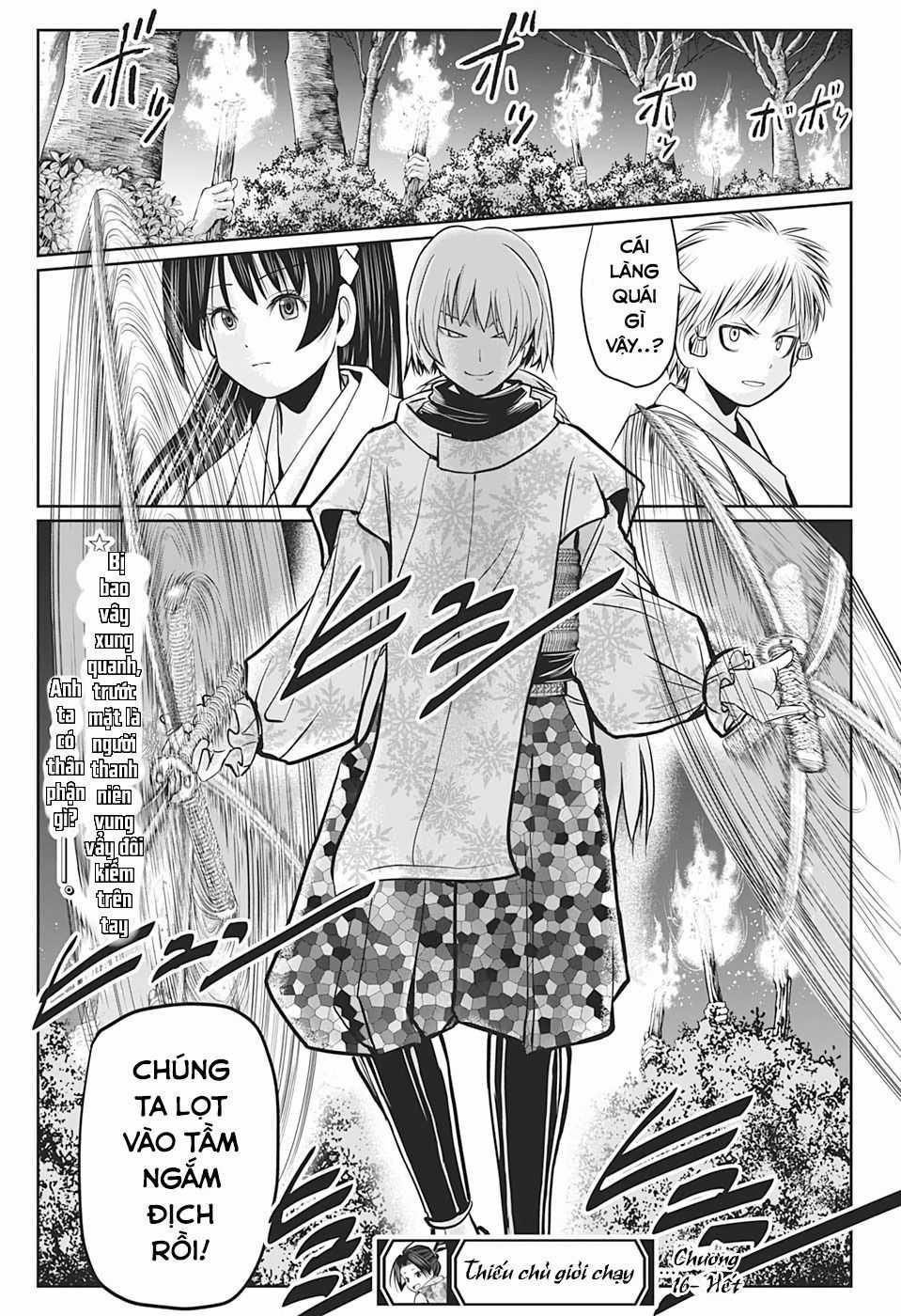 Thiếu Chủ Giỏi Chạy Trốn Chuong 16 trang 19