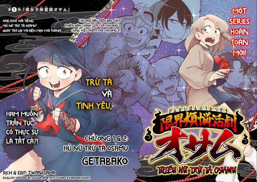Thiếu Nữ Trừ Tà Osamu Chapter 1 trang 3
