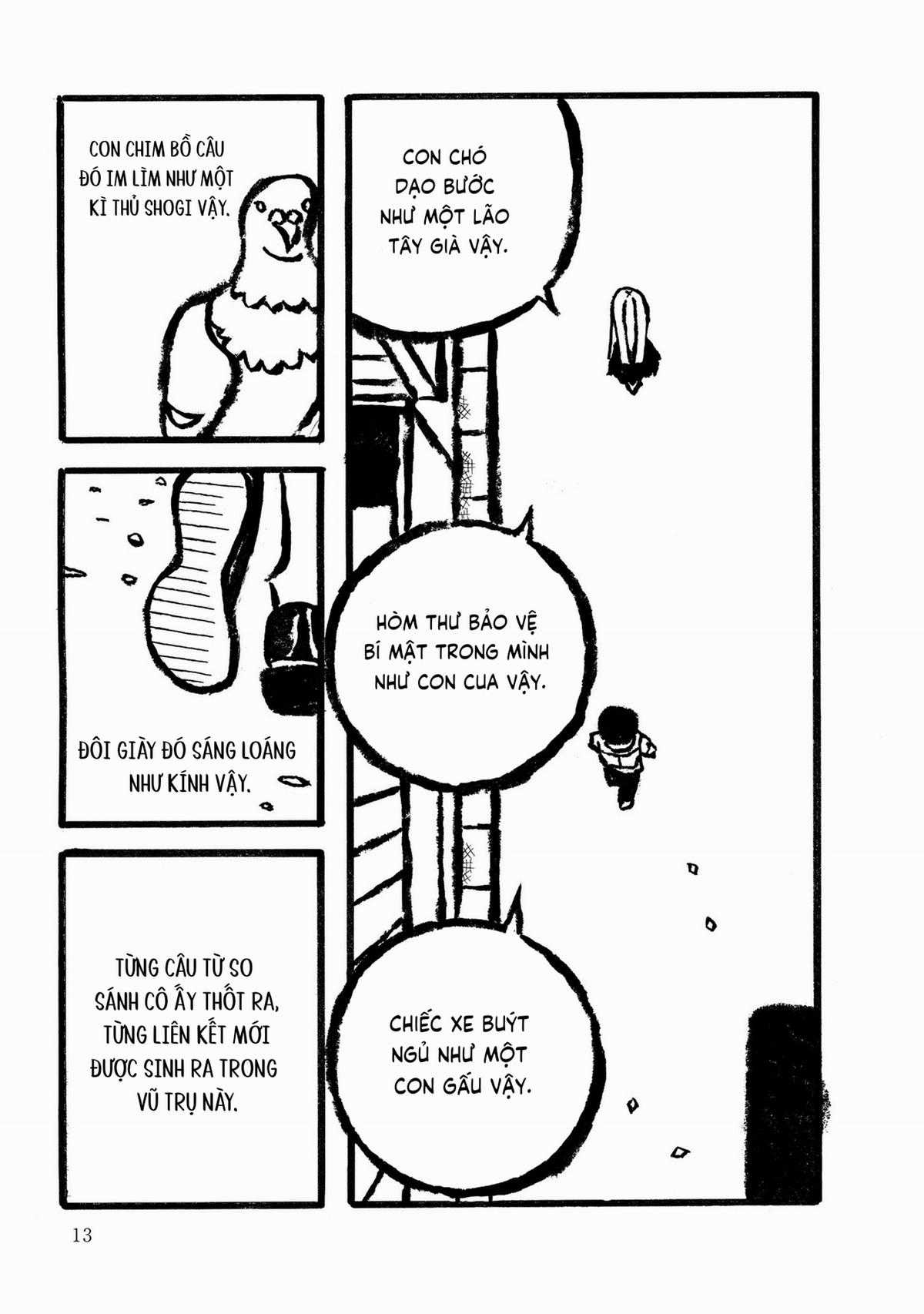 Thiếu nữ văn chương Kodama Maria Chapter 1 trang 13