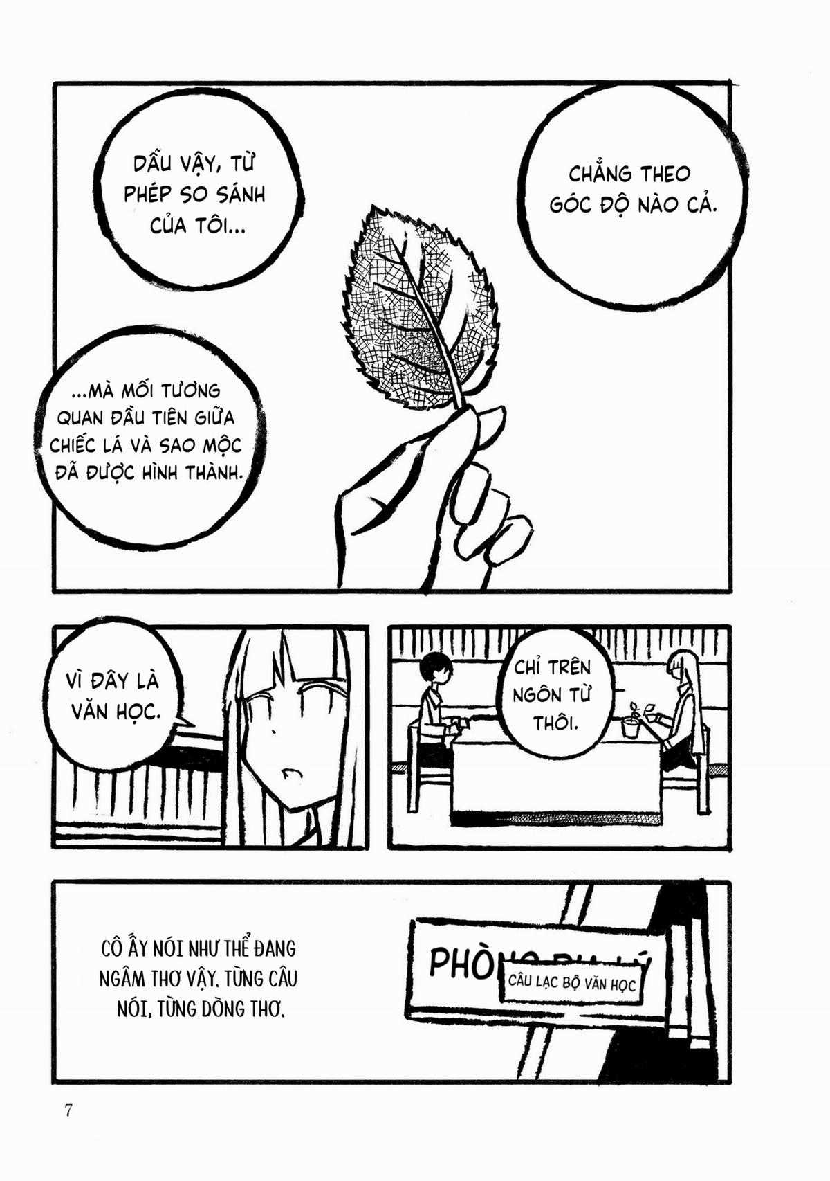 Thiếu nữ văn chương Kodama Maria Chapter 1 trang 7