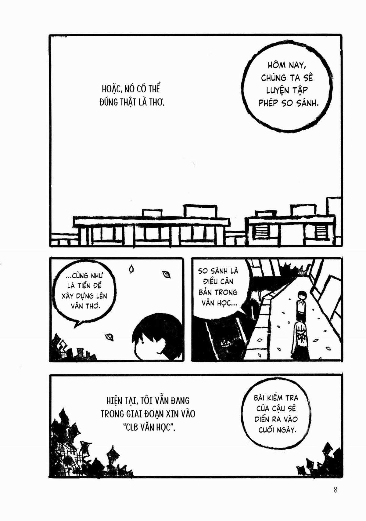 Thiếu nữ văn chương Kodama Maria Chapter 1 trang 8