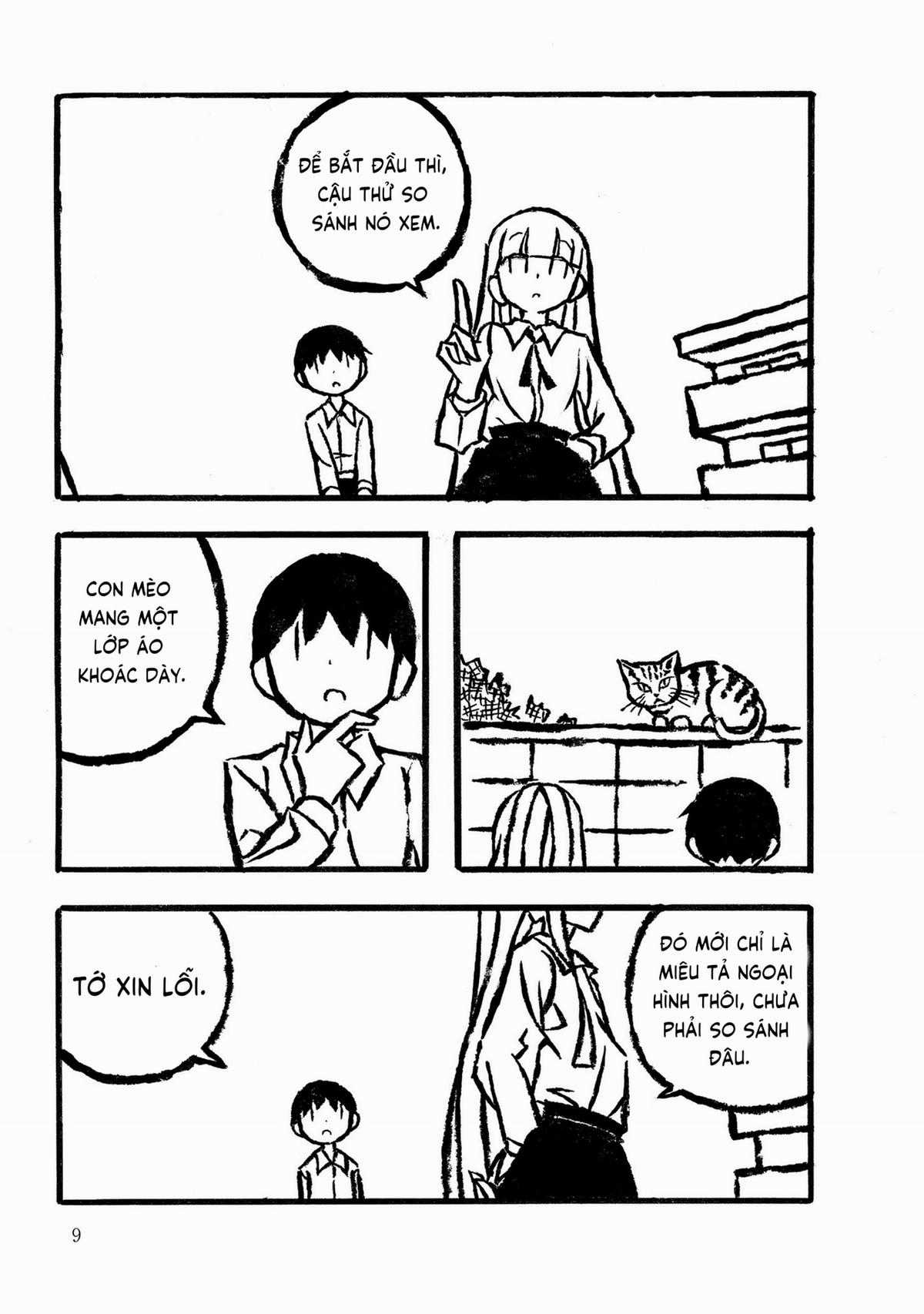 Thiếu nữ văn chương Kodama Maria Chapter 1 trang 9