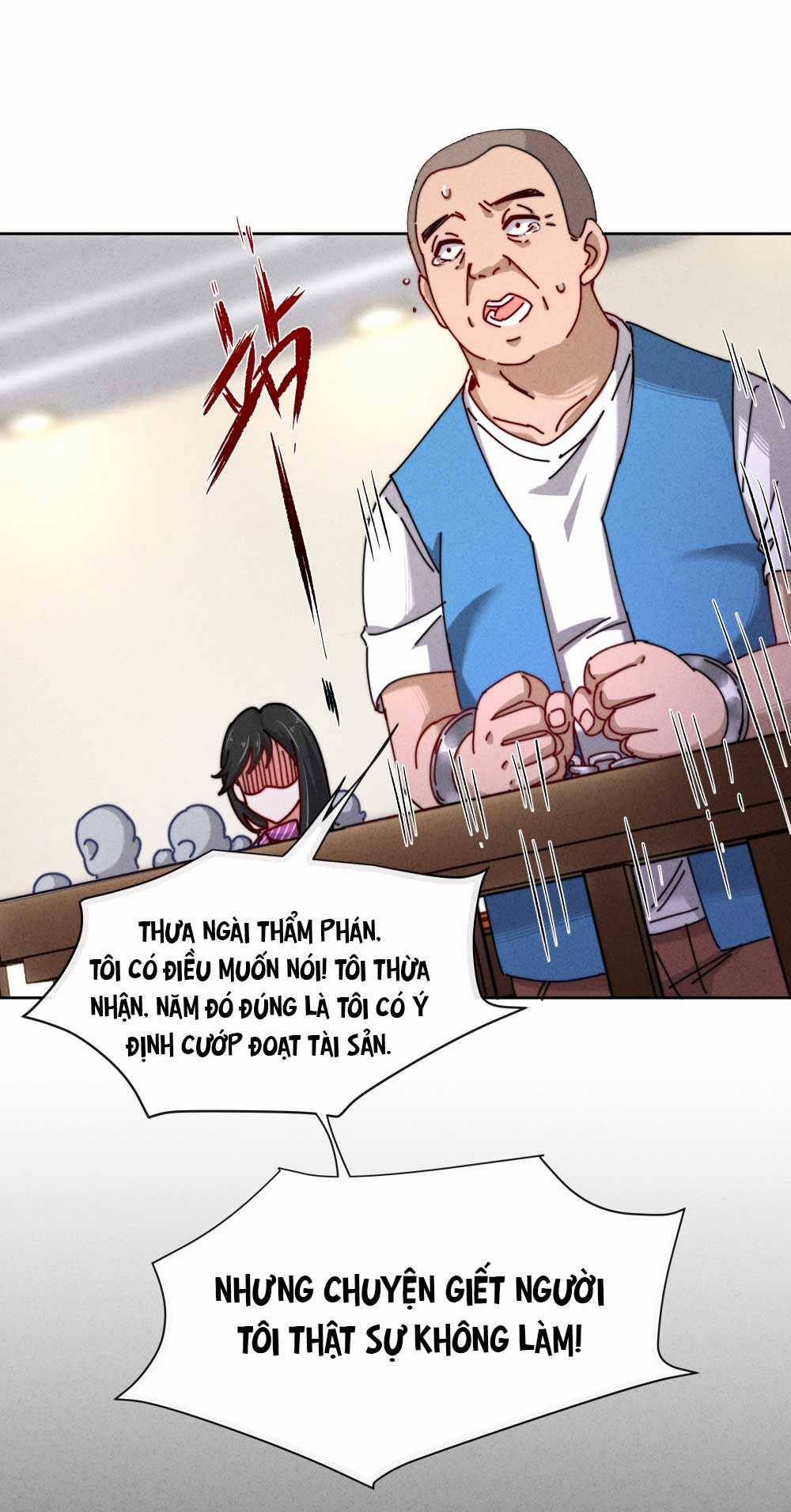 Thiếu nữ xinh đẹp ảo tưởng mình bị sát hại Chapter 10 trang 35